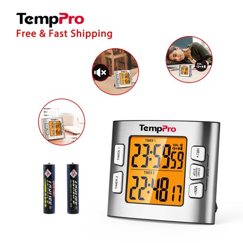 Temppro lcd digital kitchen - lcd,